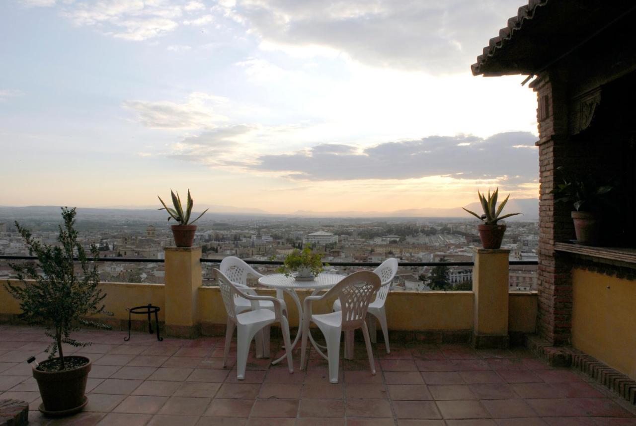 Carmen en el Albaicín con Jardin y Vistas Granada Exterior foto