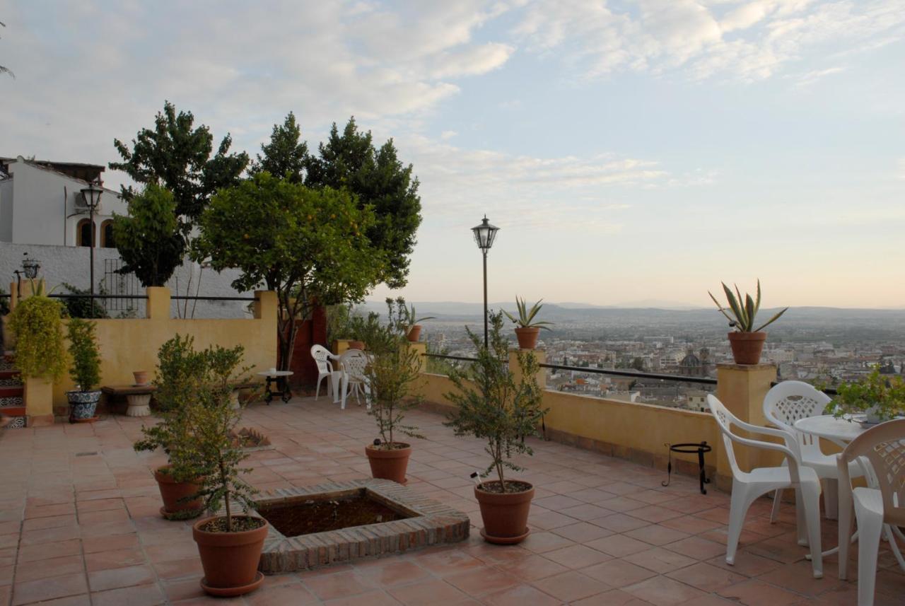 Carmen en el Albaicín con Jardin y Vistas Granada Exterior foto